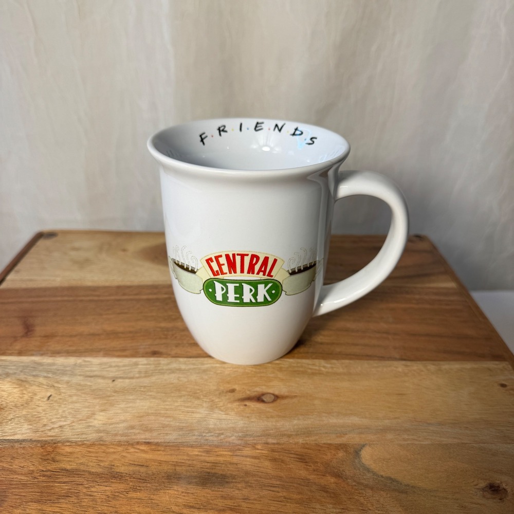 Silver Buffalo Friends Central Perk Coffee Mug 16oz White Ceramic TV Show - Picture 2 of 9